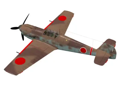 Messerschmitt Bf 109 E7 3D model