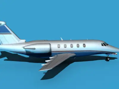 Cessna Citation 650 III V15 3D model