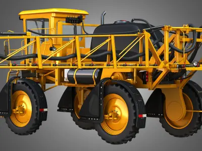 Uniport 2000 plus - New Spray circuit 3D model