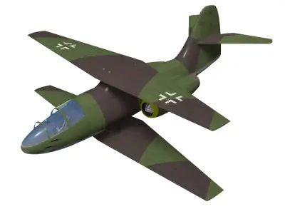 Messerschmitt P1109 3D model