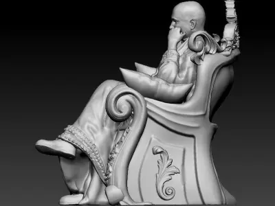 Guruji shukrana Idol  3D print model