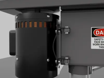 Drill Press  3D model