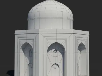 Arab x3 Low-poly 3D model purchase