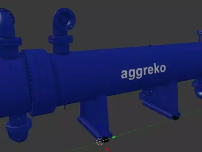 Heat Exchanger Free 3D model purchase