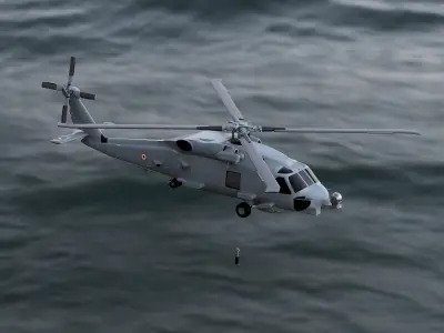 MH-60R Seahawk 3D print model