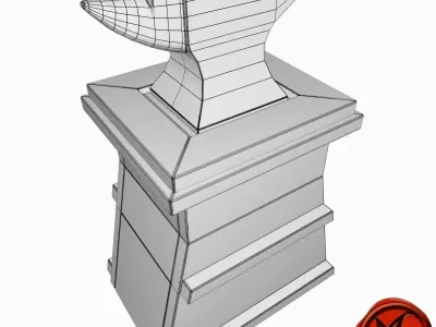 Anvil A Low-poly 3D model