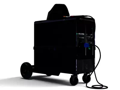 Welding Machine  Realistic Industrial 3D Model 3D model