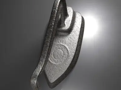 Antique Iron 3D model