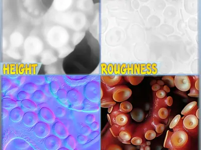 Octopus Seamless Texture Texture Textured