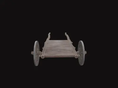 Medieval Barrow Low-poly 3D model