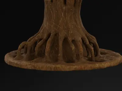 Tree Table 3D model