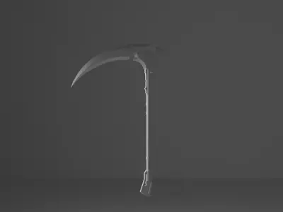 Game Ready Low Poly 3D Weapon 3D model