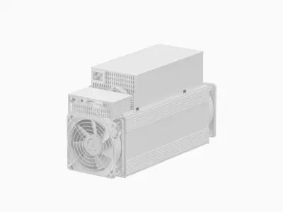 ASIC Miner M20S - no textures 3D model