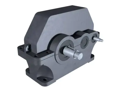 Mechanical gearbox 1ts2u-160 3D model