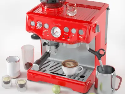 Breville Barista Express Espresso- BES870XL 3D model