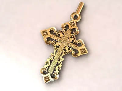 Krest cross 5 3D print model