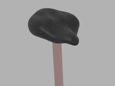 Bike Seat 3D model purchase