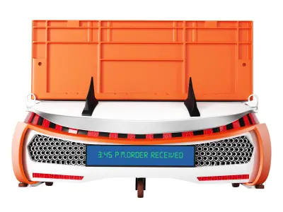 AGV Robot Skypod Exotec new 3D model