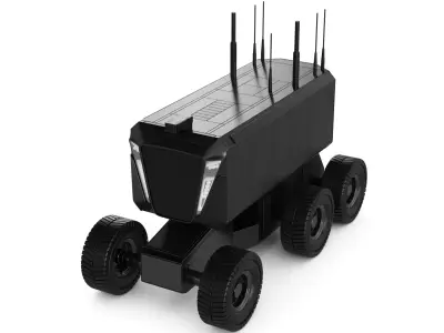 Support UGV 3D model from CGTrader