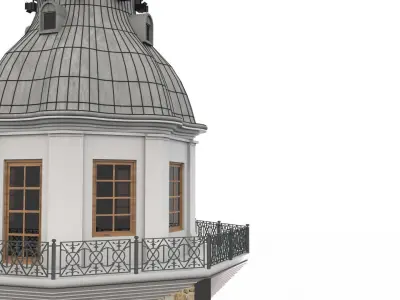 Maiden Tower  Low-poly 3D model
