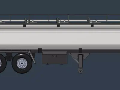 Old Roman tanker  3D print model