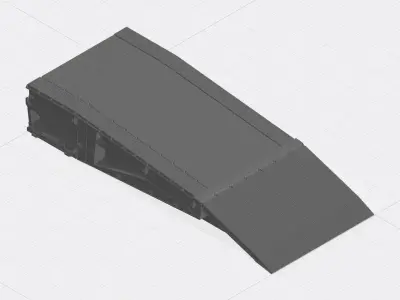 Medium Girder Bridge MGB 3D print model