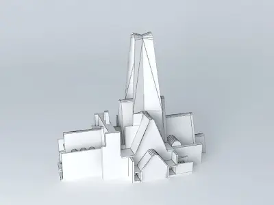 Basilica de Higuey  Higuey  Republica Dominicana Free 3D model