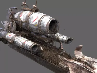 Grand Zeppelin Eagle King 1 3D model