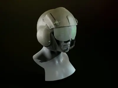 Gentex SPH 5  helmet Low-poly 3D model