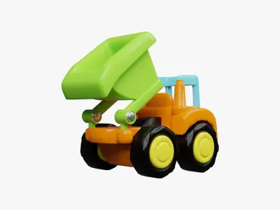 Kids Toys - Dump Truck 3D model
