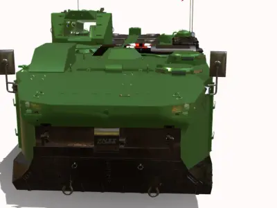  Assalto Maritimo ZAHA  MAV Low-poly 3D model