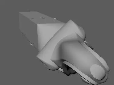 leg High quality 3d models for processing on a cnc machine 3D model 46
