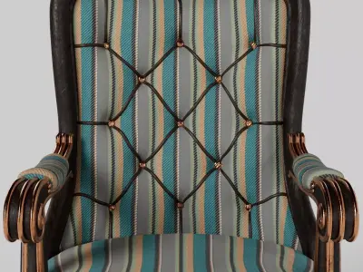 Vintage Armchair 3D model