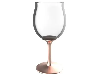 Two Part Wine Glass 3D print model