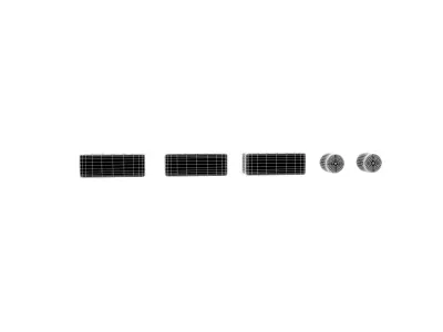 Morse Code 8 v1 001 Low-poly 3D model