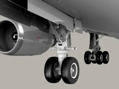 Airbus A310 Lufthansa 3D model