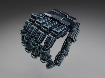 robot hand 3D model buy