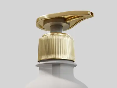 Foaming soap sprayer for hand washing 2 Low-poly 3D model