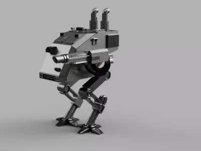 Imperial Of Man Walker  3D print model