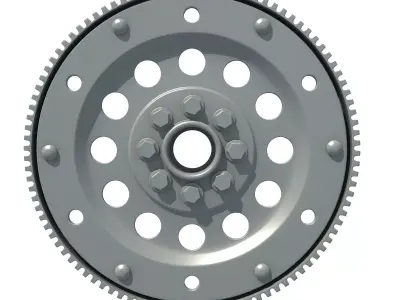 Engine Flywheel 41 3D model