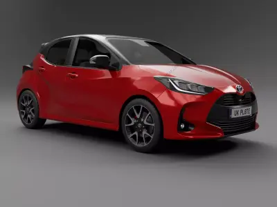 Toyota Yaris Free 3D model