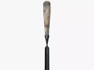 Medieval Chisels V01 Low-poly 3D model