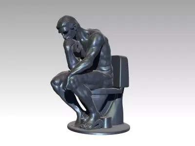 The New Thinker 3D print model