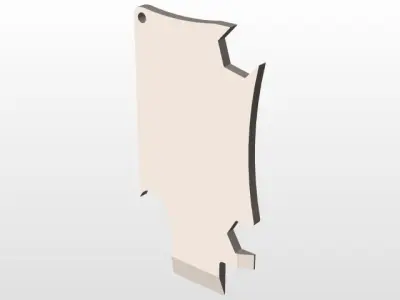 pocket tool Free 3D model