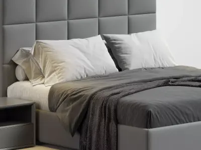 Bardo Bed 3D model