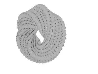 Abstract Motion Grpahic - Maya 2020 Free 3D model