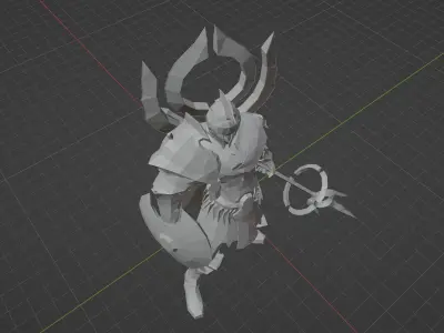 God of Spartan warrior  Free 3D print model
