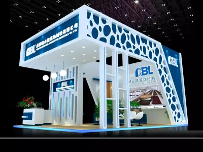 Exhibition - Area - 9X6-3DMAX2009-080 3D model