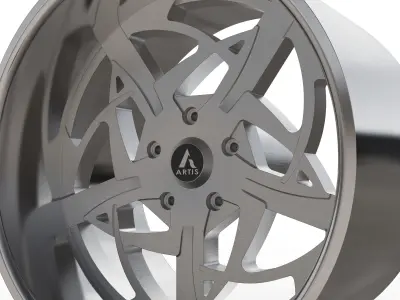 ARTIS SPARTAN WHEEL 3D MODEL 3D model