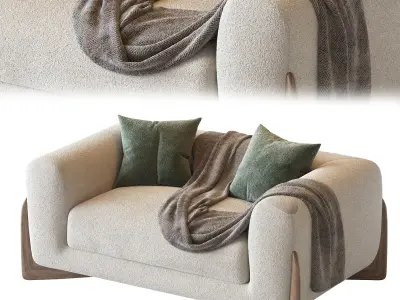 Softbay Armchair 3D model